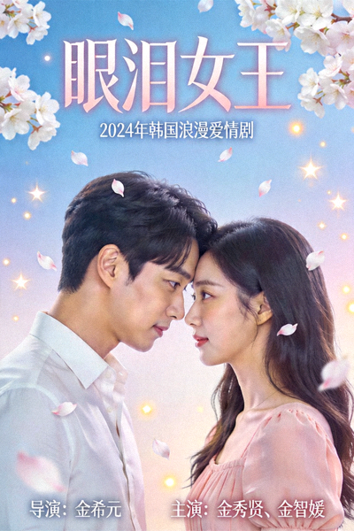 韩剧《眼泪女王》浪漫爱情剧海报